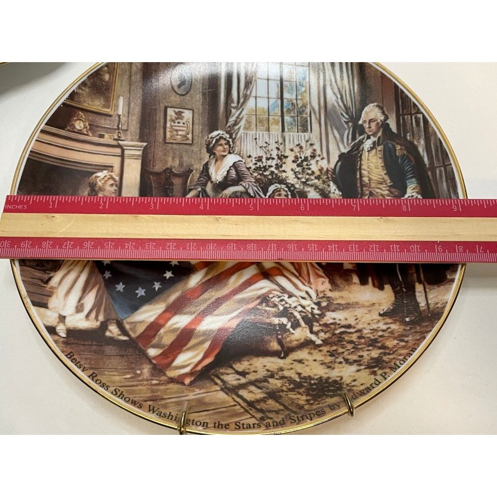 Edgewood Philadelphia Bicentennial Plate Liberty Bell Decorative 1976 - Picture 16 of 16